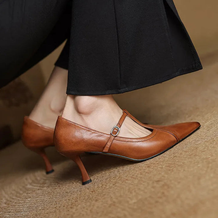 Avery™ - Premium Leather Heels