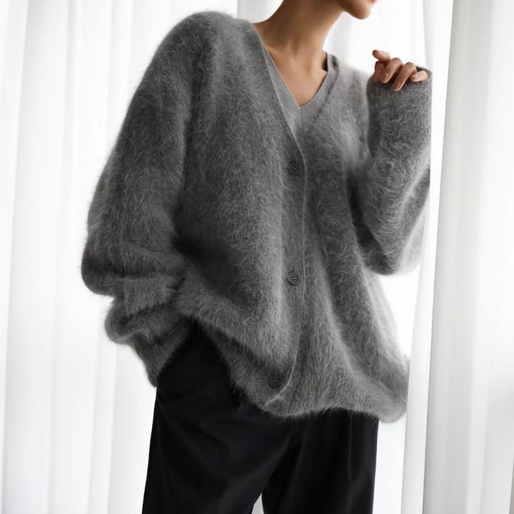 Francie™ | Plush luxury cashmere cardigan