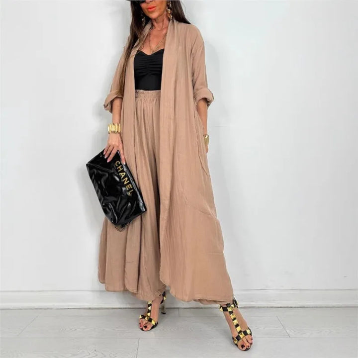 Abigail™ - Elegant Cardigan Pants Set