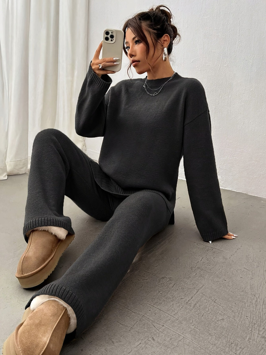 Hedda™ | Ribbed knit sweater