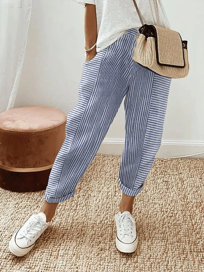 Elenora™ - Comfy Striped Pants