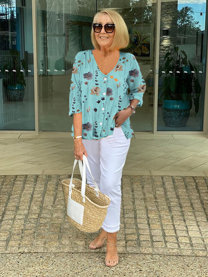 Valentina | Floral Top