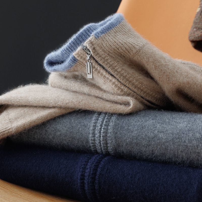 Thommy | Pure Cashmere Zip