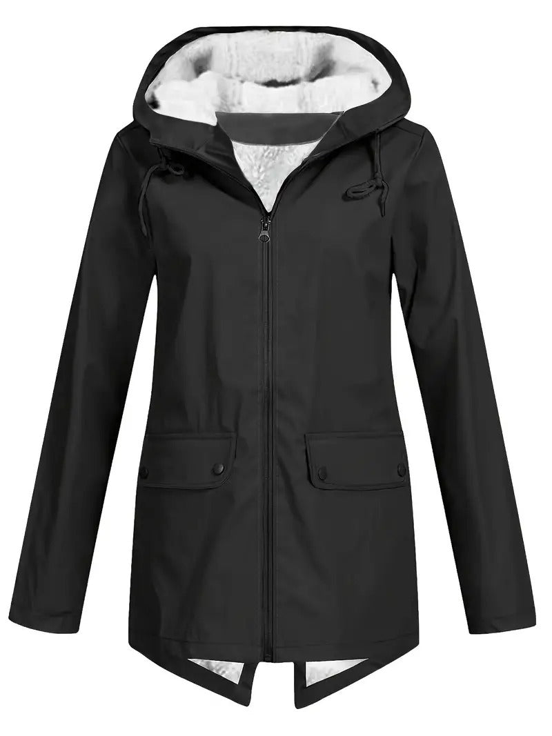 Cleo - Zip-Up Hooded Jacket