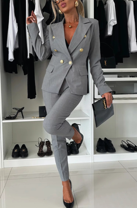 KAM-Long Sleeve Suit Ensemble