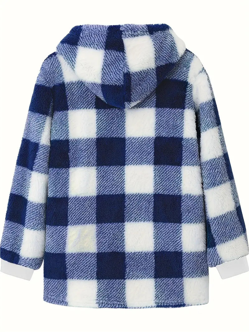 Esma | Cozy Plaid Jacket