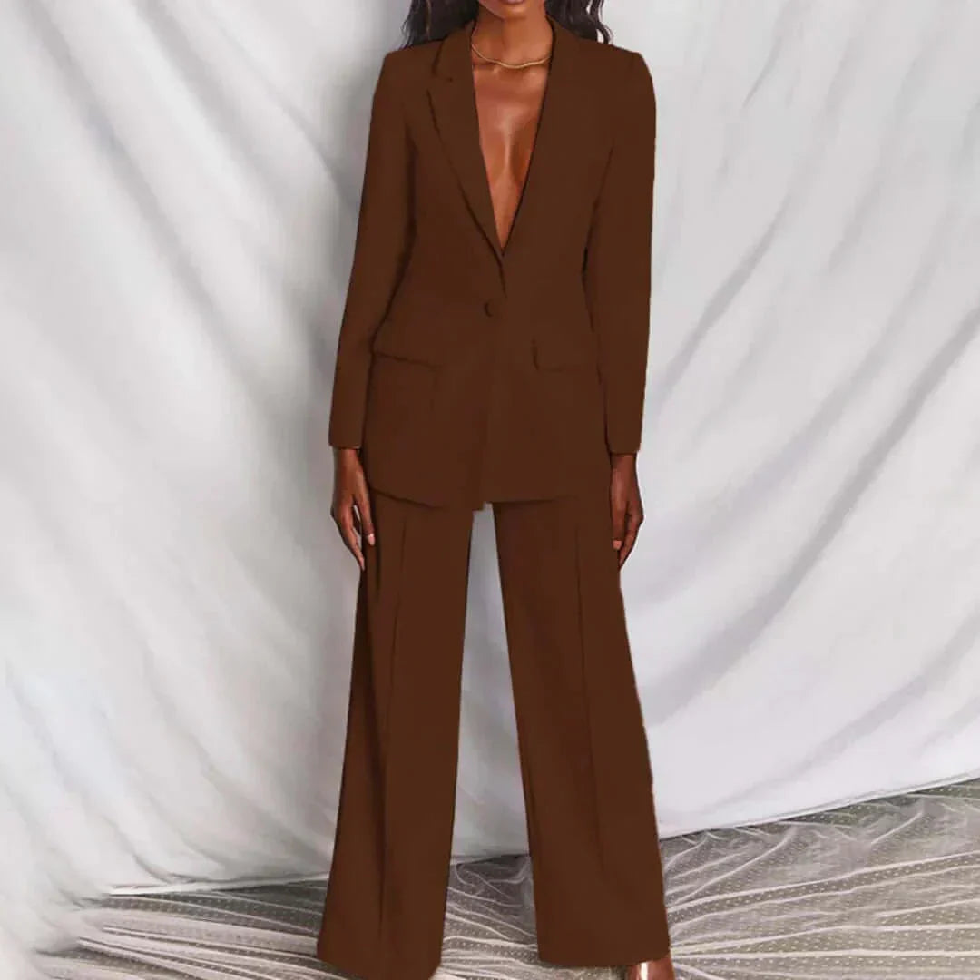 Addison™ - Tailored Blazer & Wide-Leg Trousers
