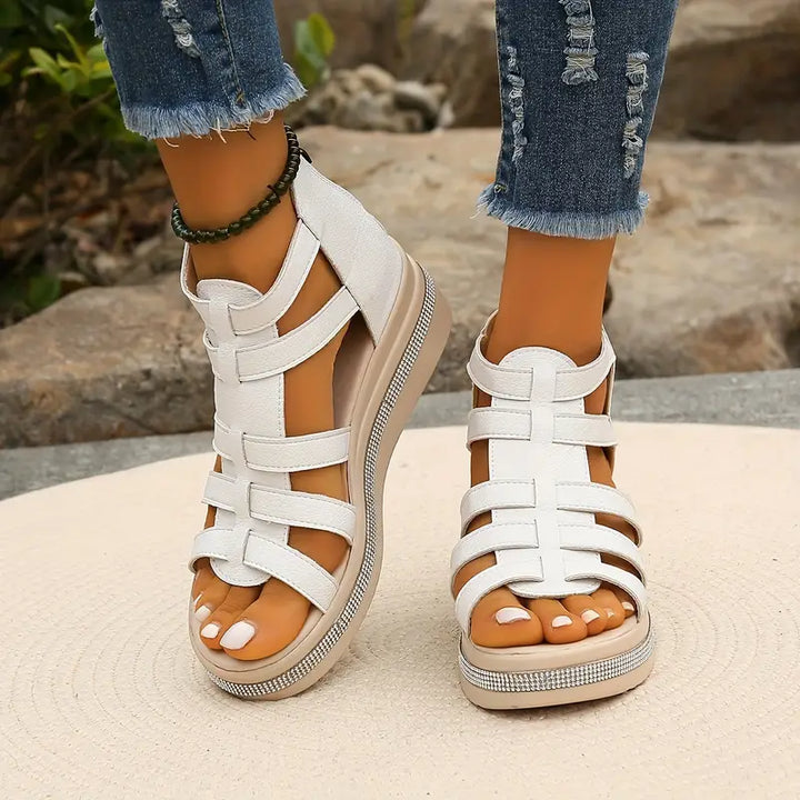 ROSE - Elegant Wedge Sandals