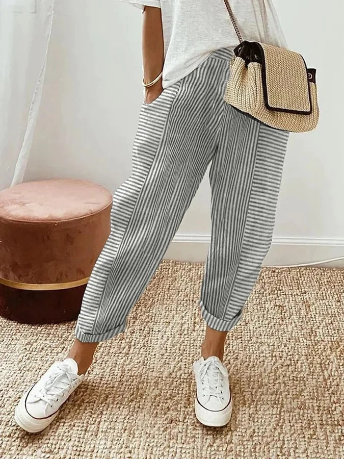 Elenora™ - Comfy Striped Pants