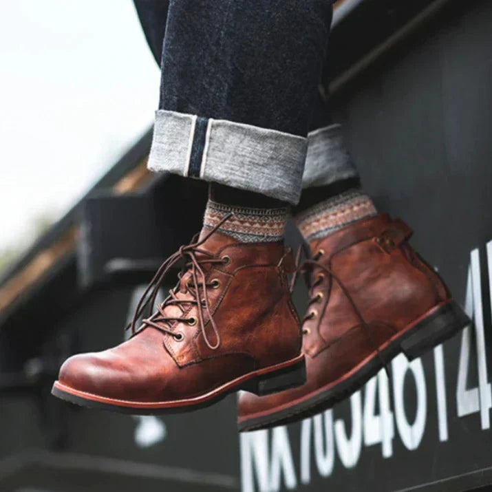 Harvey™ | Men's leather boots