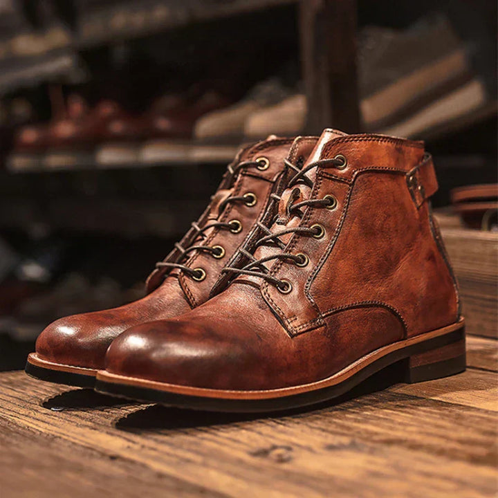 Harvey™ | Men's leather boots