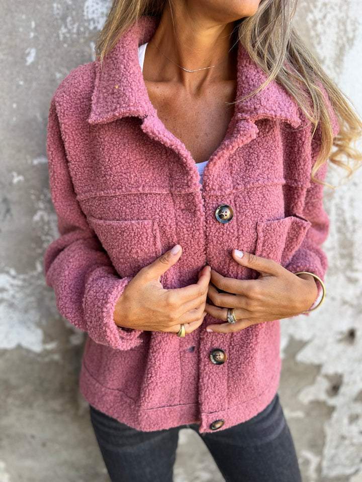 Aubrey | Cozy Button-Up Jacket