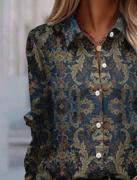 Fairy | Luxurious shirt with stylish collar and classic long sleeves