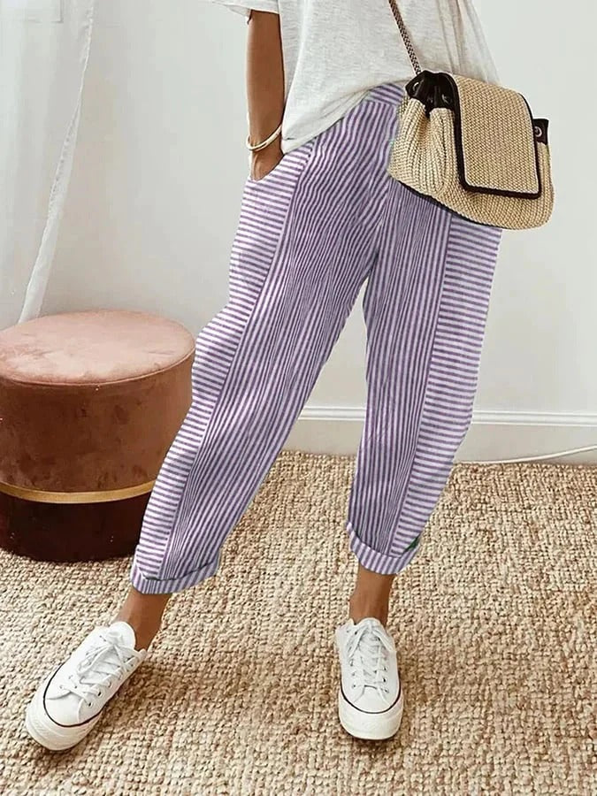 Elenora™ - Comfy Striped Pants