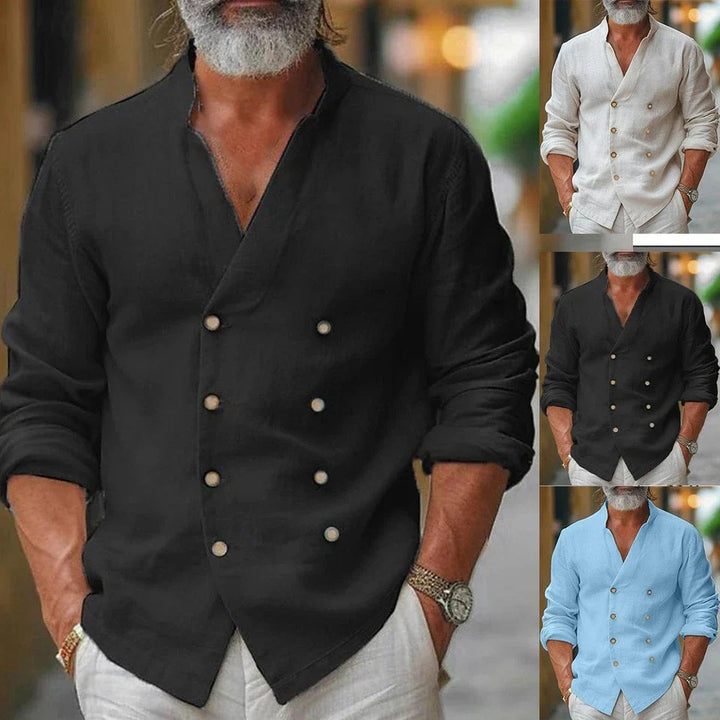 Levi™ - Stylish Double-Breasted Casual Shirt